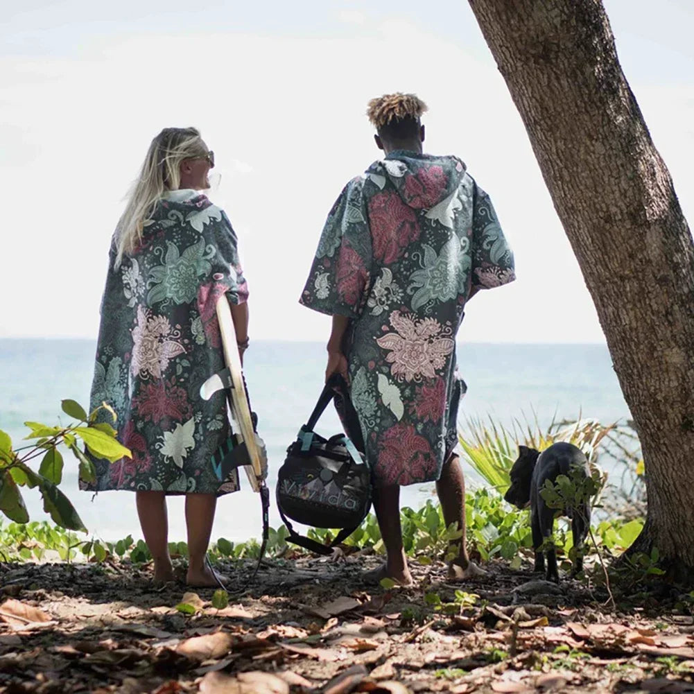 Printed Hooded Beach Towel