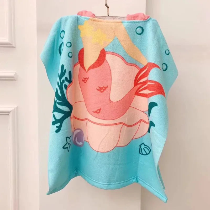 Baby Surf Poncho Cover Up
