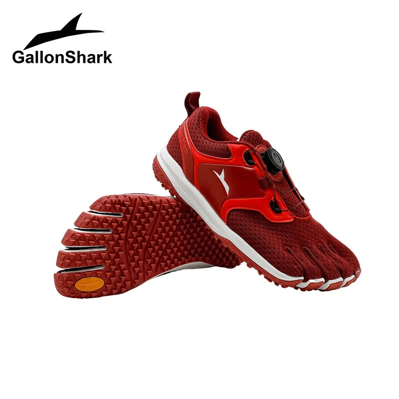 Barefoot Water Shoes, Five Finger Footwear with Adjustable BOA System for Kayaking, Surfing & Indoor Training