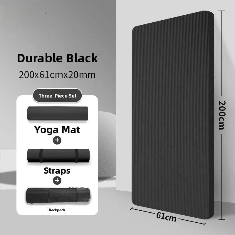 Men's Thick Yoga Mat - 20mm