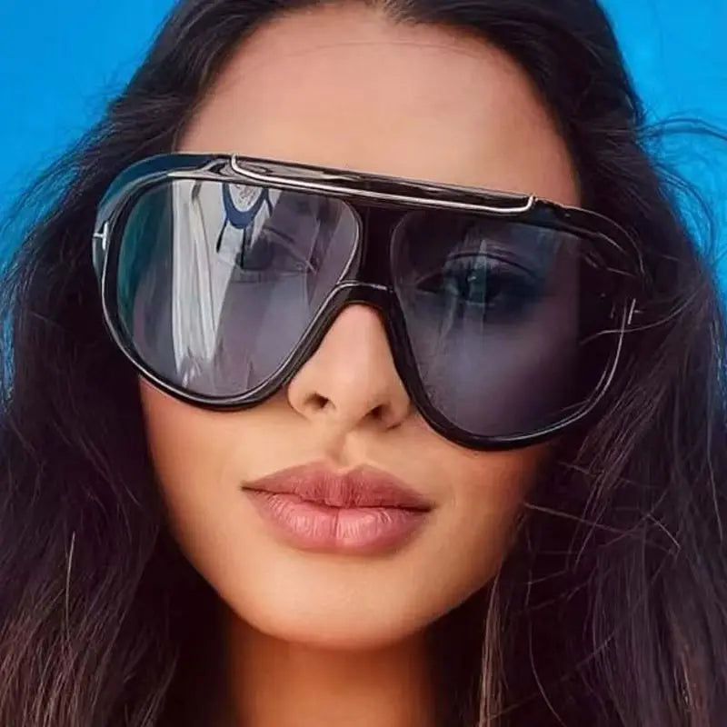 Oversized Aviator Sunglasses
