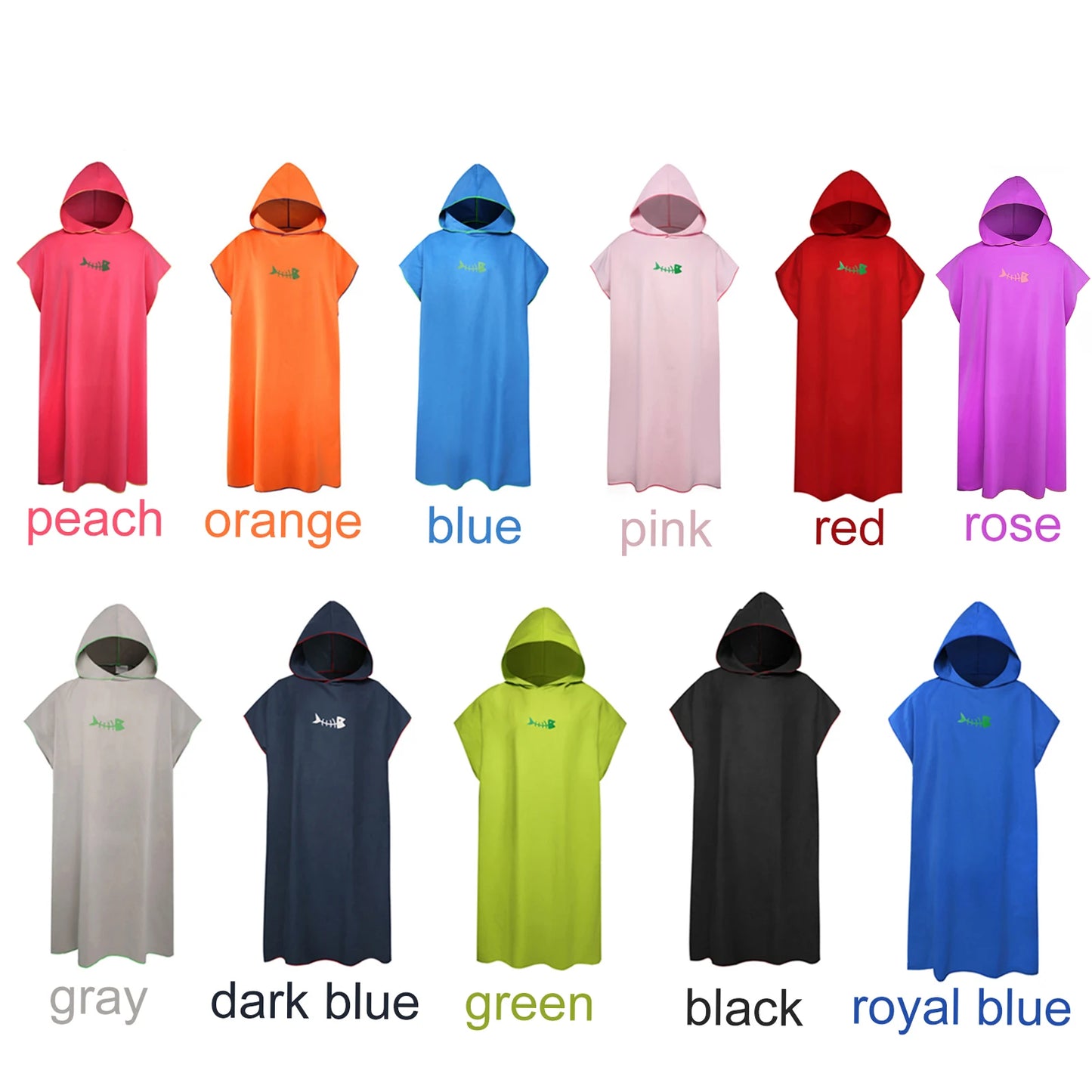 Surf Poncho Changing Towel with Hood