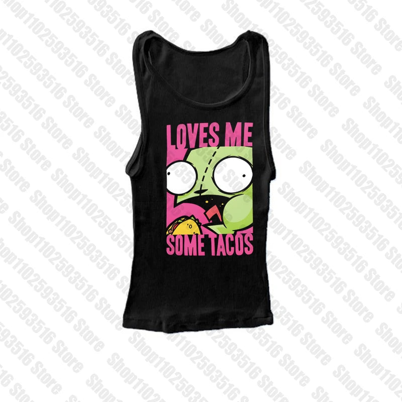 Baby Tees EMO Crop Top Y2K clothes