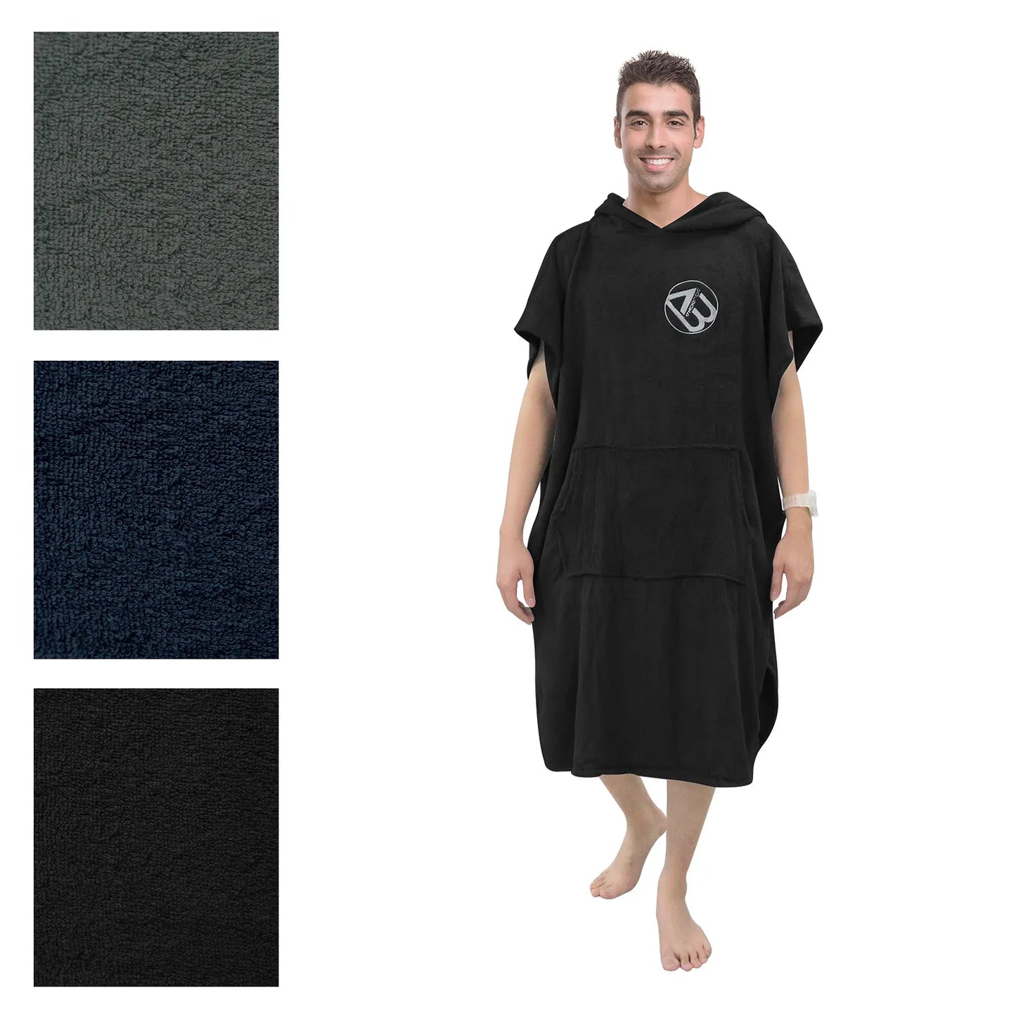 Surf Poncho Changing Towel Robe for Adults