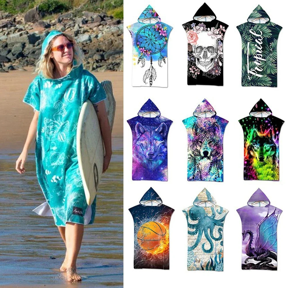 Surf Poncho Robe Towel