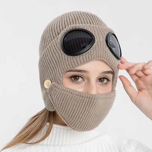 Warm Winter Aviator Hat
