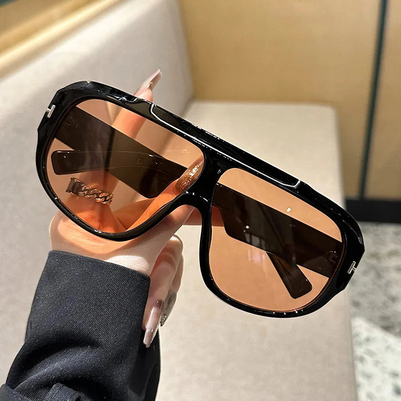 Oversized Aviator Sunglasses