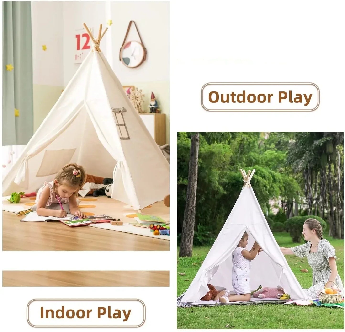 Kids Play Tent Wigwam - 1.6M