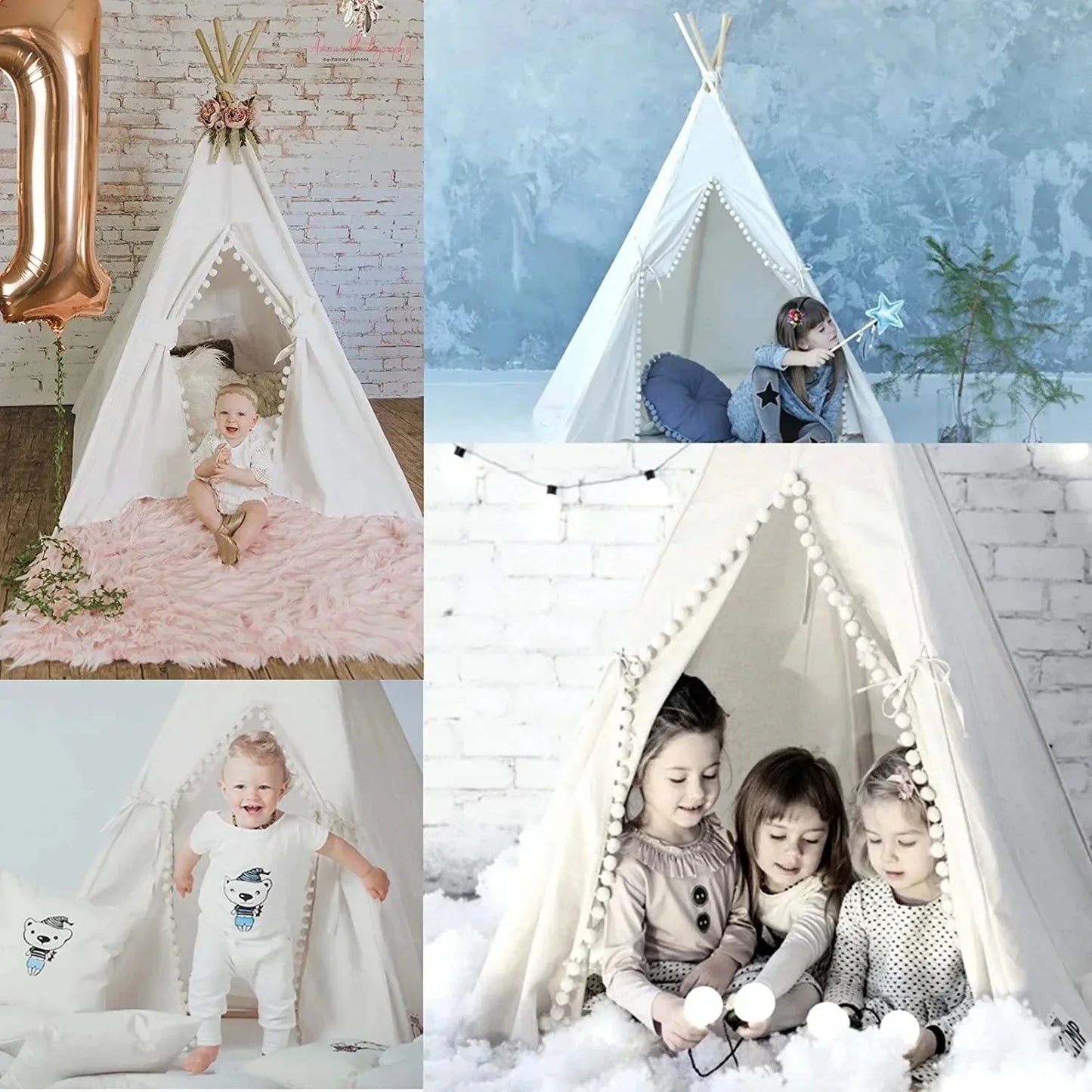 Kids Play Tent Wigwam - 1.6M