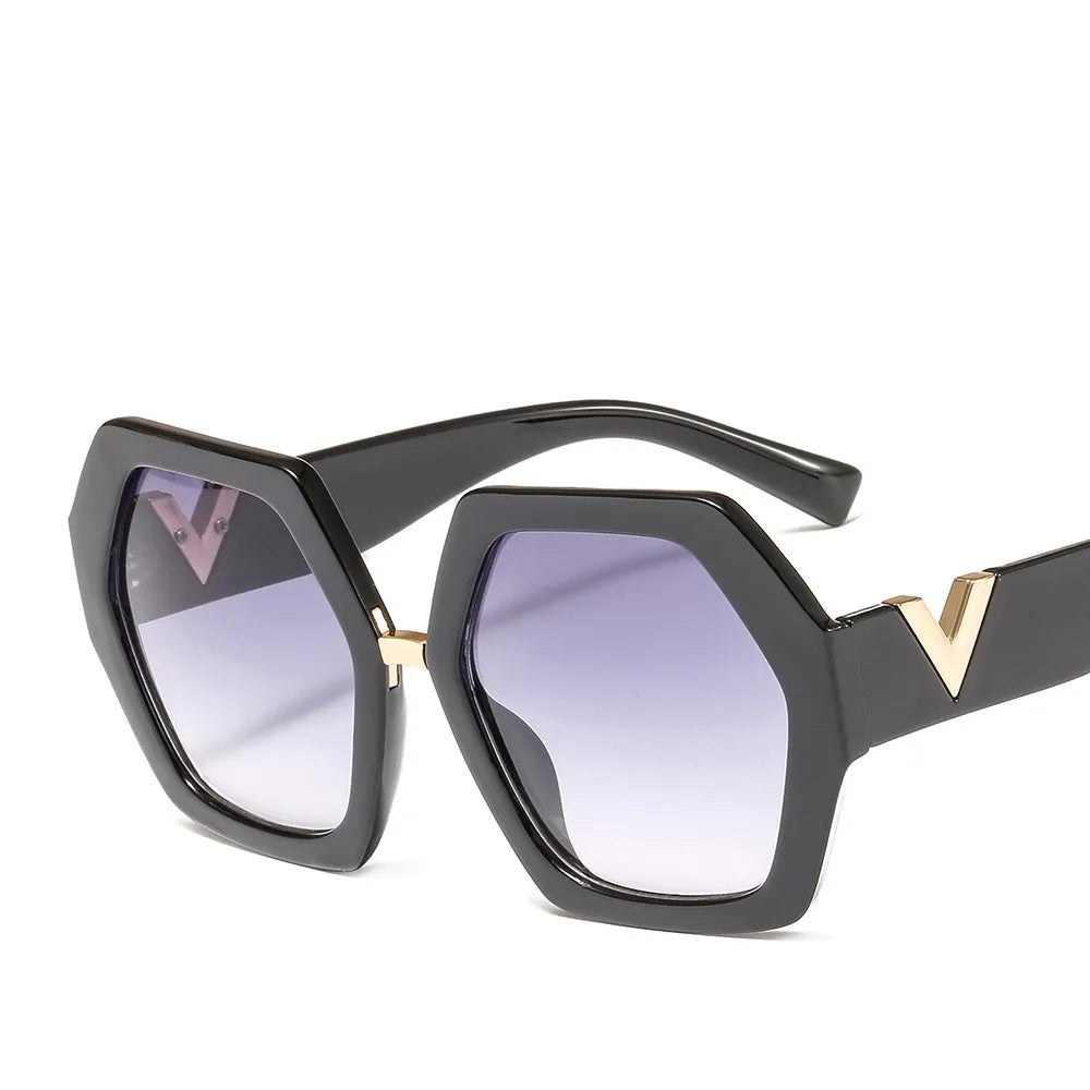 Luxury Ladies Designer Sun Glasses Female Shades