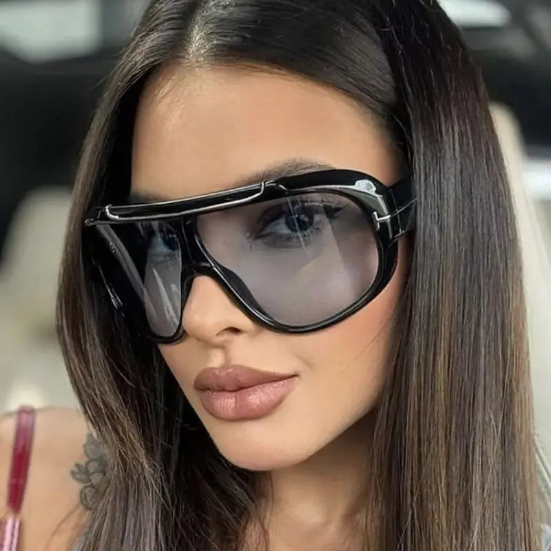 Oversized Aviator Sunglasses