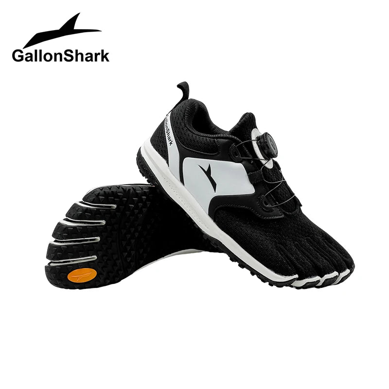 Barefoot Water Shoes, Five Finger Footwear with Adjustable BOA System for Kayaking, Surfing & Indoor Training