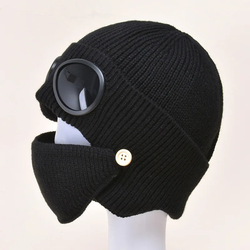 Warm Winter Aviator Hat