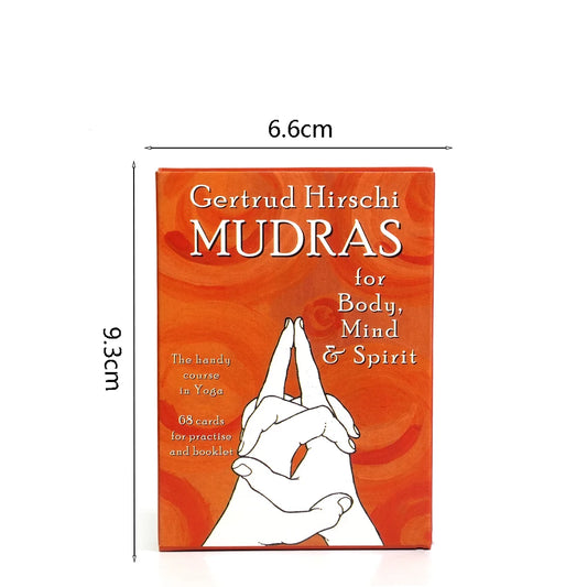 Mudras For Body Mind And Spirit Yoga Course 68 Practice Cards Tarot Oracle Deck
