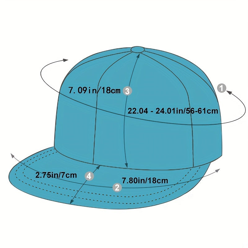 Men's Beard Embroidered Baseball Cap