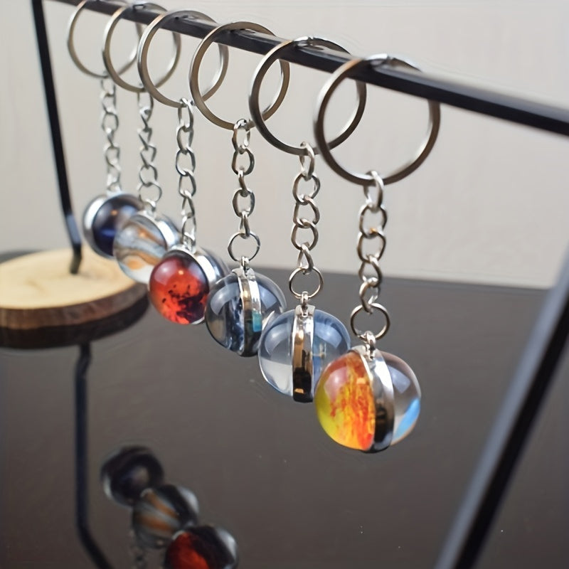 Solar System Planets Keychain